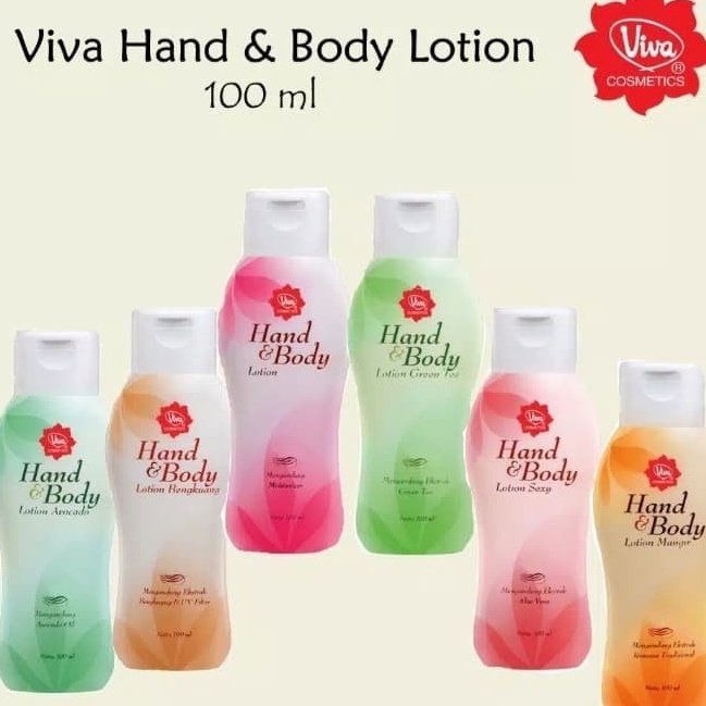 VIVA Hand &amp; Body Lotion 100ml Original BPOM (GROSIR)