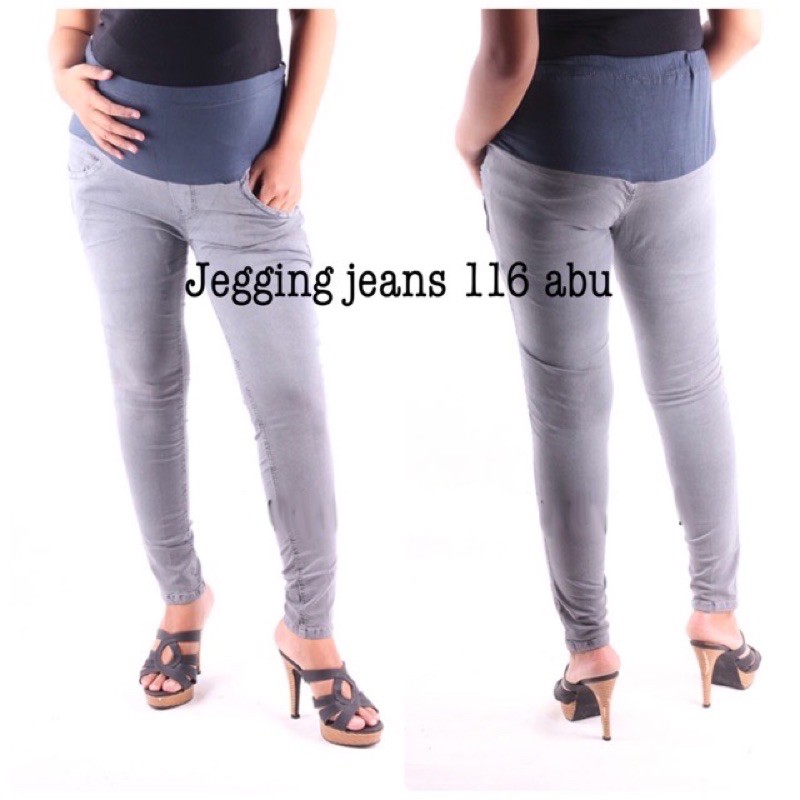 Celana jegging Hamil 116 abu