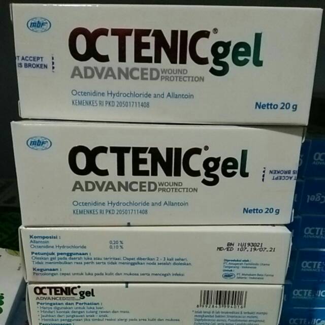 intrasite gel merk octenic gel 20g