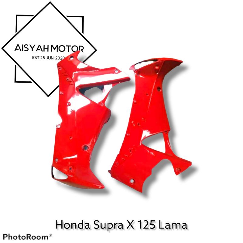 Bodi Halus Honda Supra X 125 Lama Warna Merah