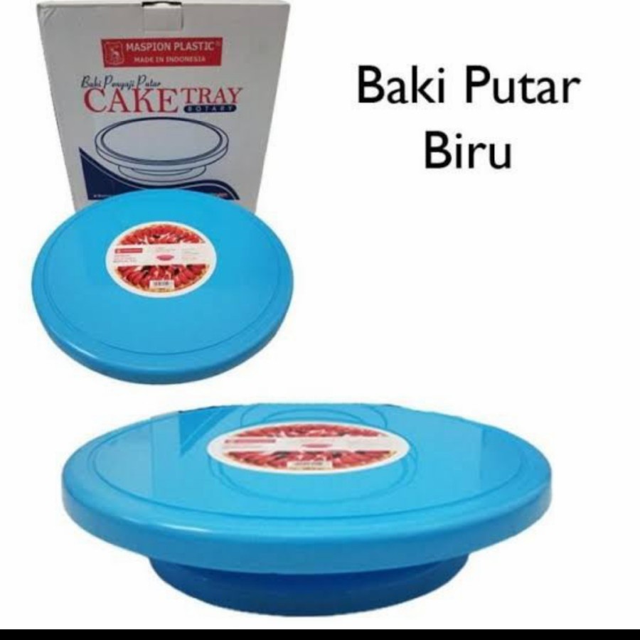 MASPION Cake Tray Rotary / Meja Tatakan Putar Penghias kue BB 51
