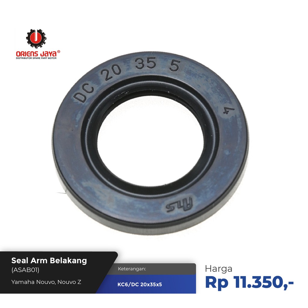 ORIENS JAYA Seal Arm Belakang Yamaha NOUVO / NOUVO Z (ASAB01)