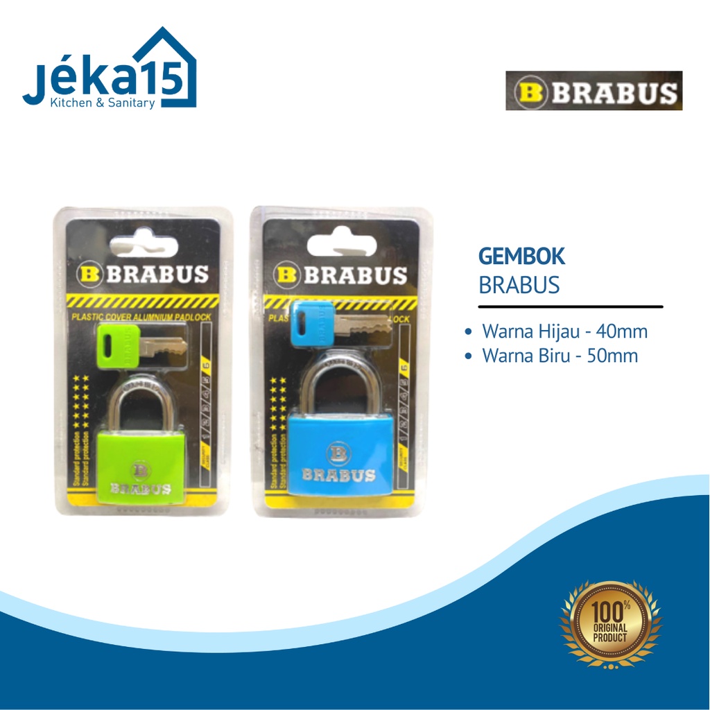 GEMBOK | PADLOCK | KUNCI GEMBOK SERBAGUNA