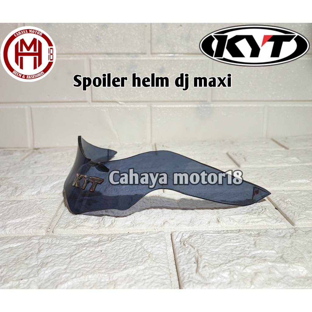 SPOILER HELM KYT DJ MAXI