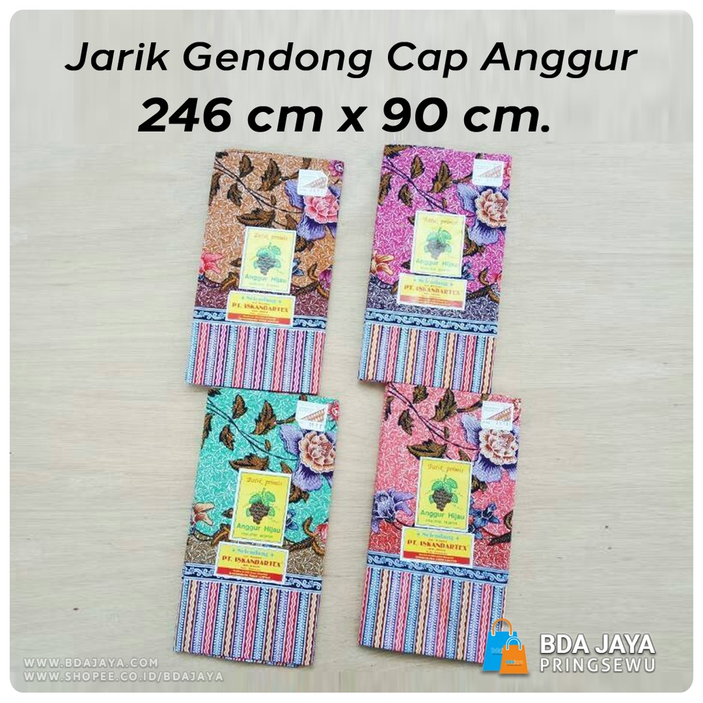 Gendongan Bayi Kain Jarik Gendong Cap Anggur