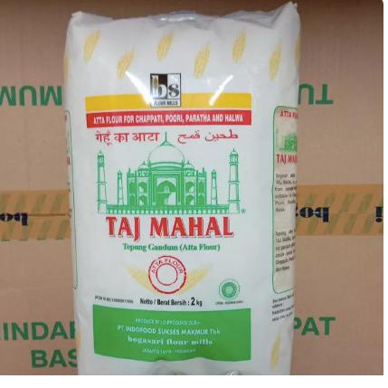 

☁ TEPUNG GANDUM BOGASARI TAJ MAHAL KEMASAN REPACK 1KG ☛
