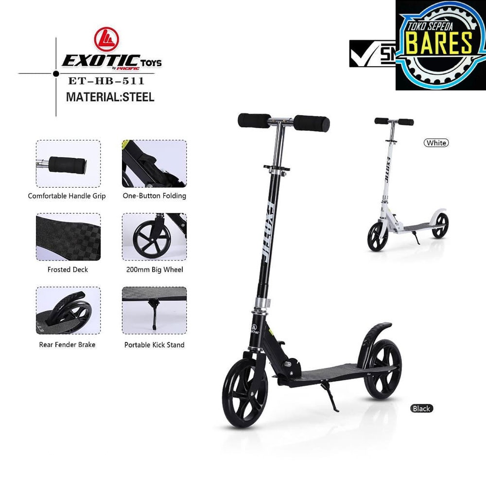 Otoped / Skuter Exotic ET-HB511/ 071C Scooter Anak Dewasa