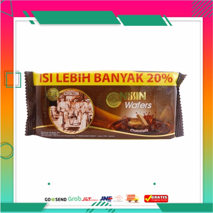 

Nissin wafer chocolate 125gr