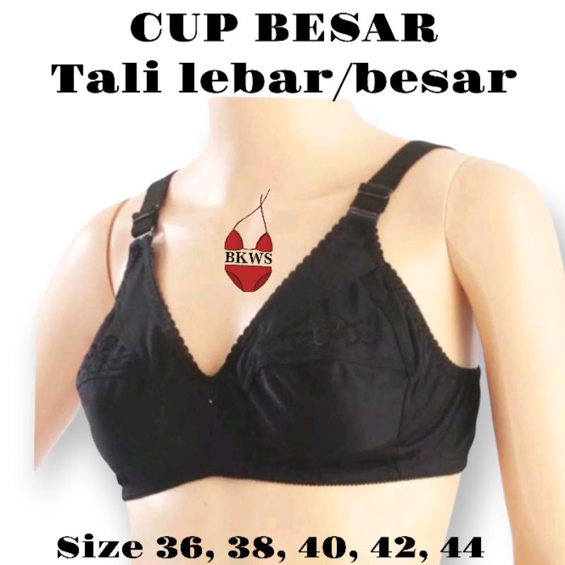 BH BRA LOKAL CUP BESAR TALI LEBAR