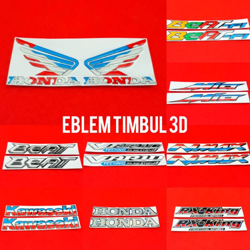 

sticker timbul 3D