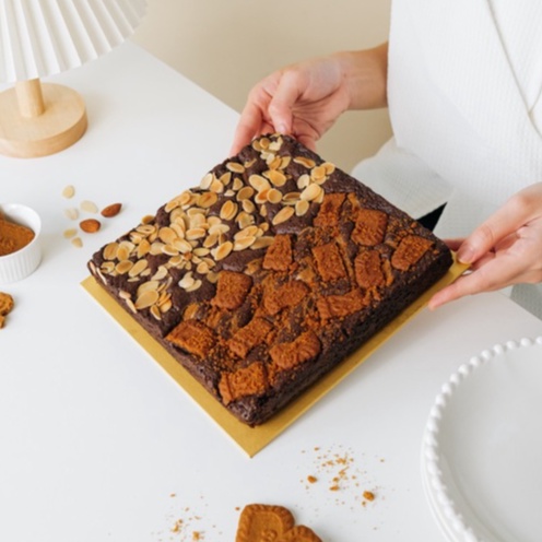 

Half Half Brownie