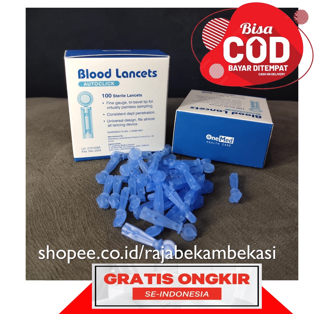 BLOOD LANCET  28G ONEMED ISI 100