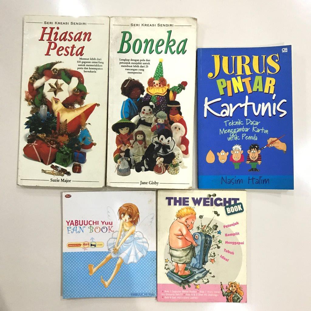 

Buku kerajinan tangan buku membuat boneka buku kartunis
