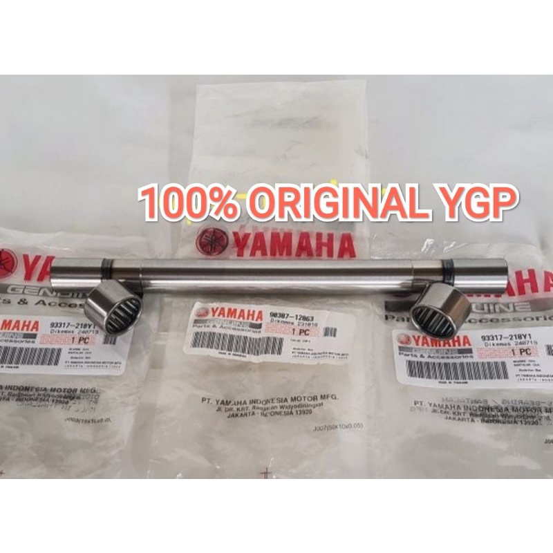 BOSH ARM SET LAHER BEARING ARM BYSON FI ASLI ORI YAMAHA 90387 12863 (1 PCS) &amp; 93317 218Y1 (2 PCS)