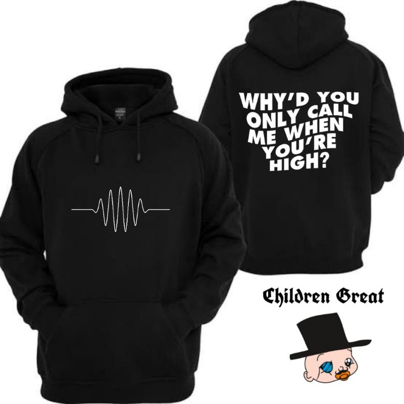 Jaket Hoodie ARCTIC MONKEYS non zipper resleting jacket BAND katun baby terry cotton fleece / pria w