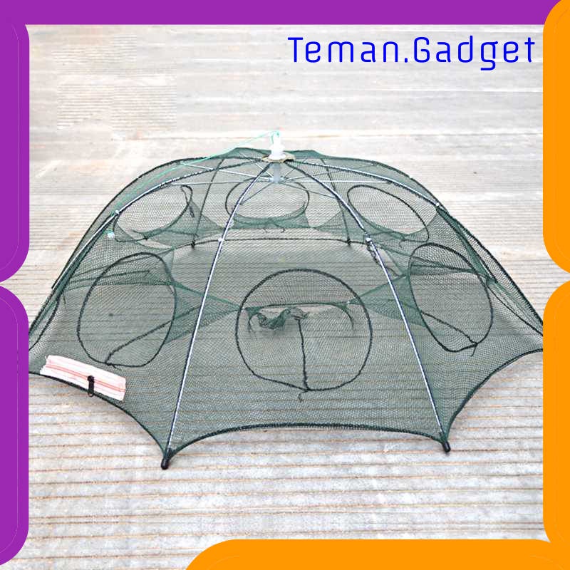 TG-IF279 JARING PANCING IKAN HEXAGONAL 8 HOLE FISHING NET TRAP CAGE