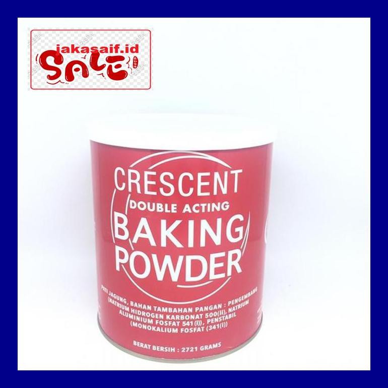 

Jak5D0Yh Crescent Baking Powder Double Acting 100Gr - Repack D50Jaks