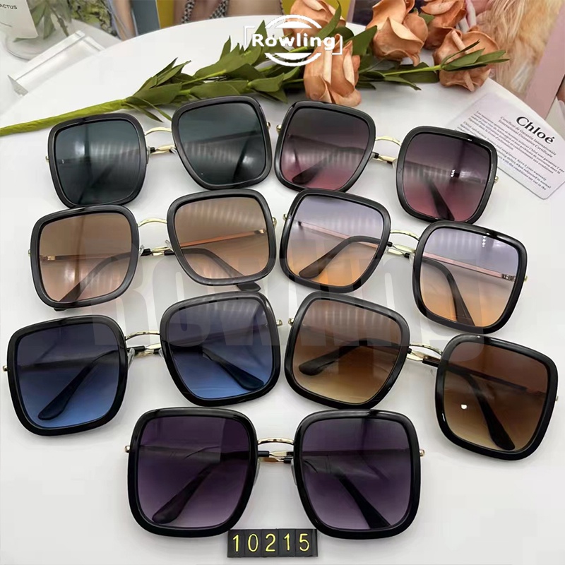 Rowling(ka-187)Kacamata Wanita Hitam  Anti Radiasi UV Fashion Sunglasses Eyewear  Kacamata kotak Fashion Import