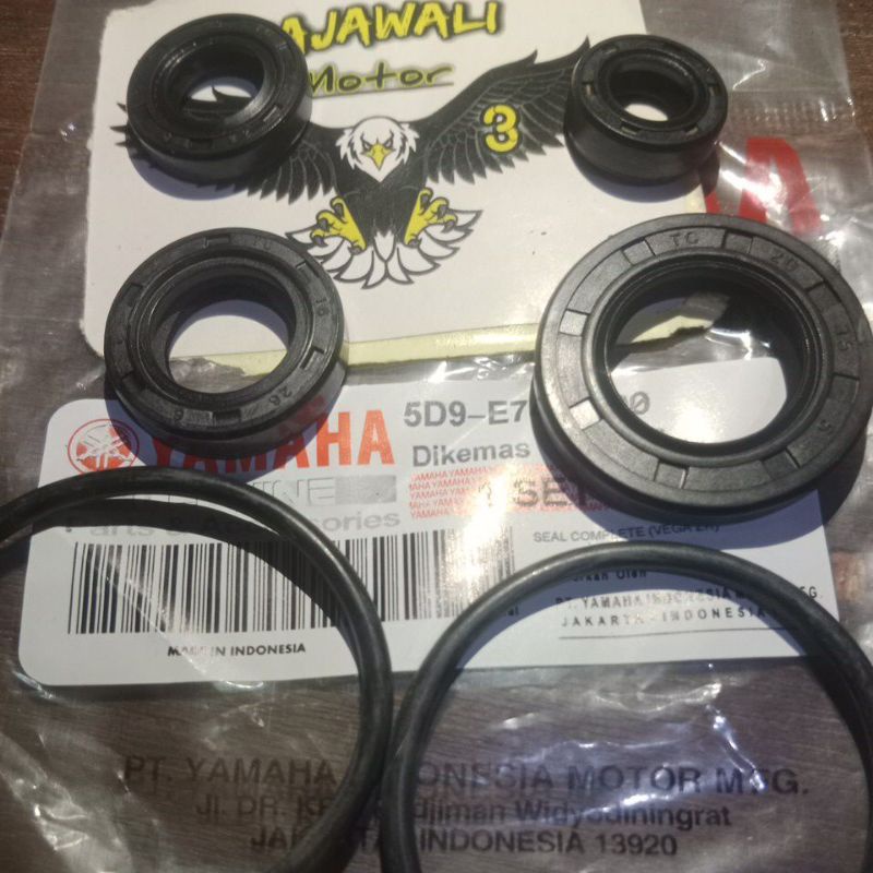 KDM_24 SEAL KOMPLIT VEGA ZR SEAL SATU SET VEGA ZR YAMAHA -5D9-E7465-00