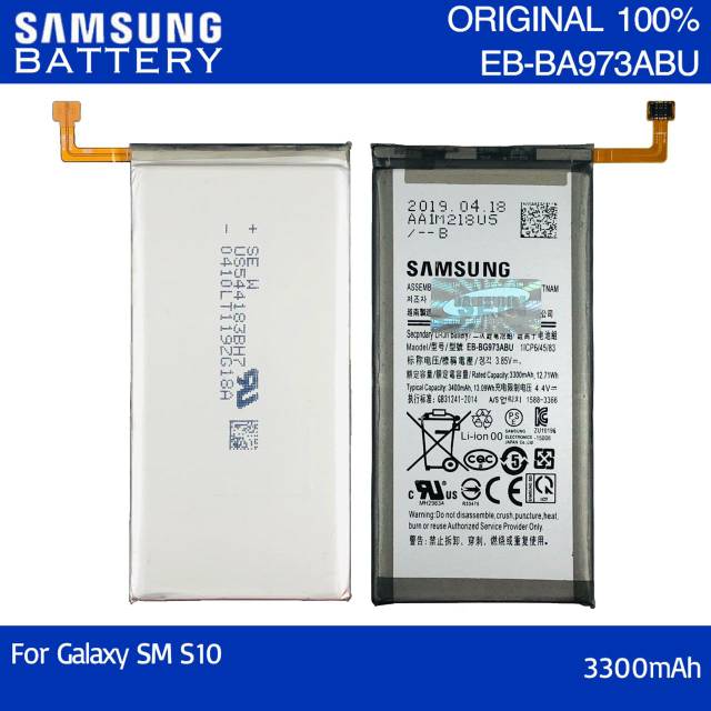 Battery Baterai Samsung Galaxy S10 Batre Samsung S10 Original SEIN 100%