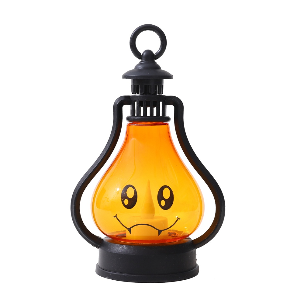 Lampu Lentera LED Bentuk Labu Halloween Untuk Dekorasi