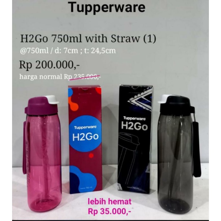 Tupperware H2Go