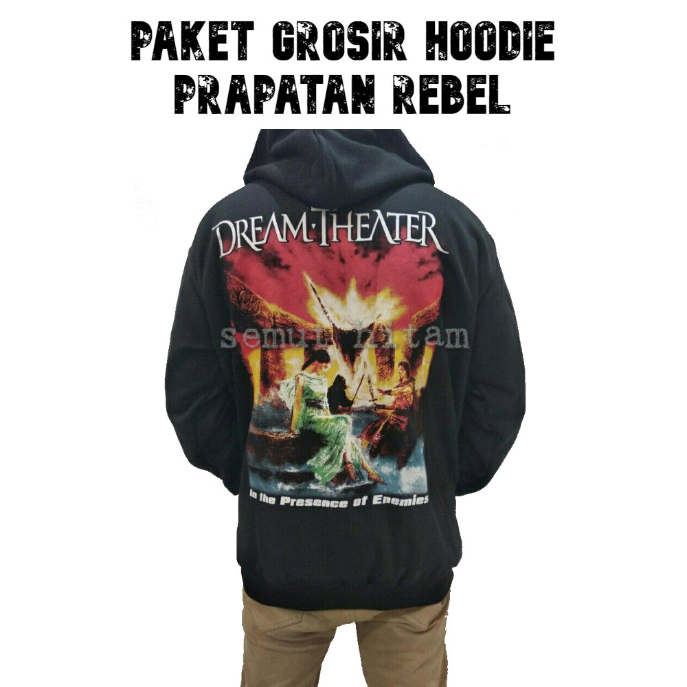 Paket Grosir Sweater Hoodie Musik Metal Prapatan Rebel ORIGINAL
