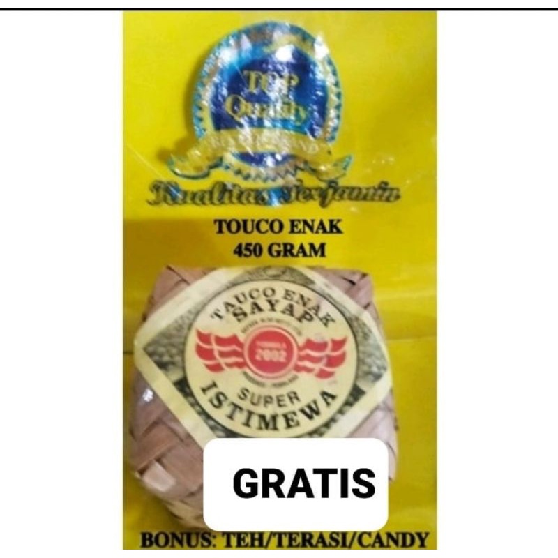 

TAUCO BESEK KHAS PEMALANG 450 GR BONUS TEH/TERASI/CANDY