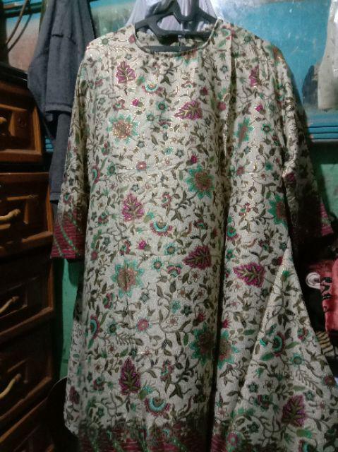 Ar44- Tunik Jumbo Waki Size Fit Xxxl Bahan Batik