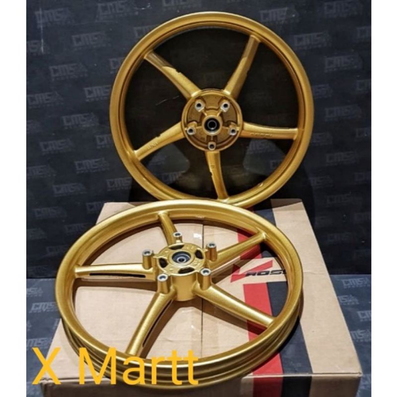 Velg Racing Mx King V Rossi New Rc Sanca 160 / 160 Ring 17 Gold