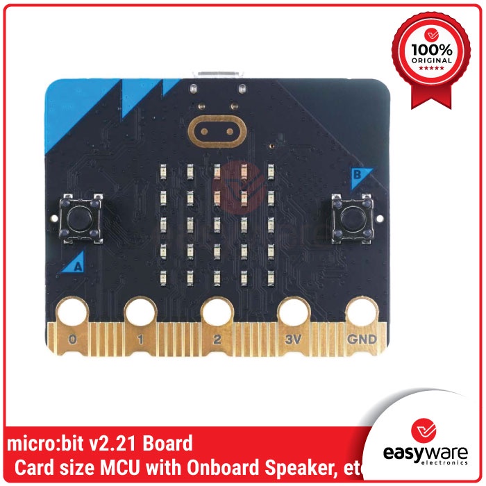 micro:bit v2 Board BBC micro:bit v2.2- card-sized microcontroller