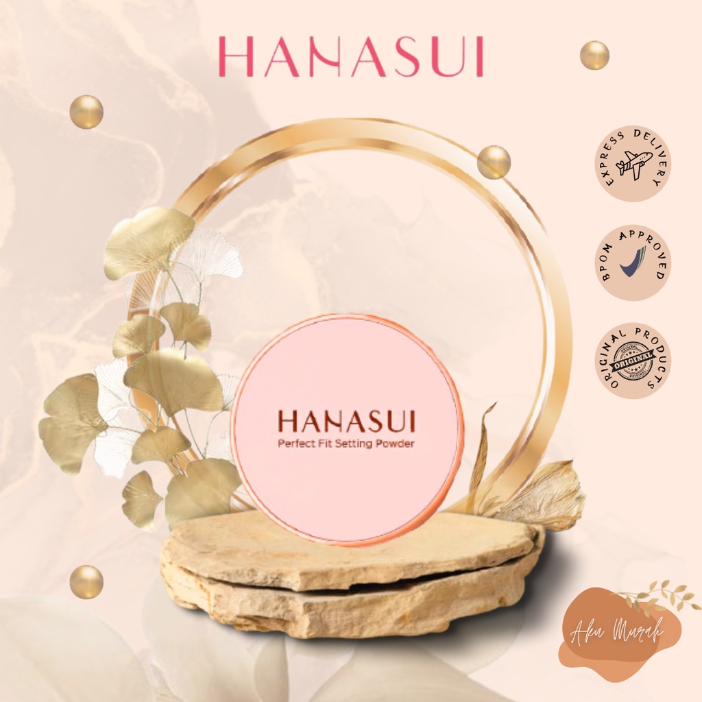 ✨ AKU MURAH ✨Hanasui Perfect Fit Setting Powder