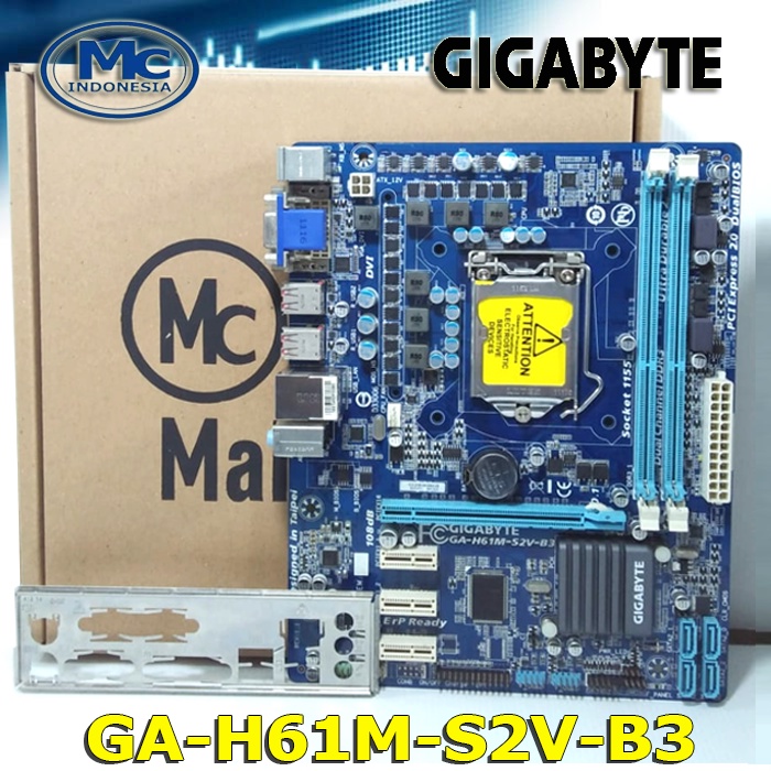 Mainboard Mobo Motherboard PC H61 Intel LGA 1155 DDR3 GIGABYTE