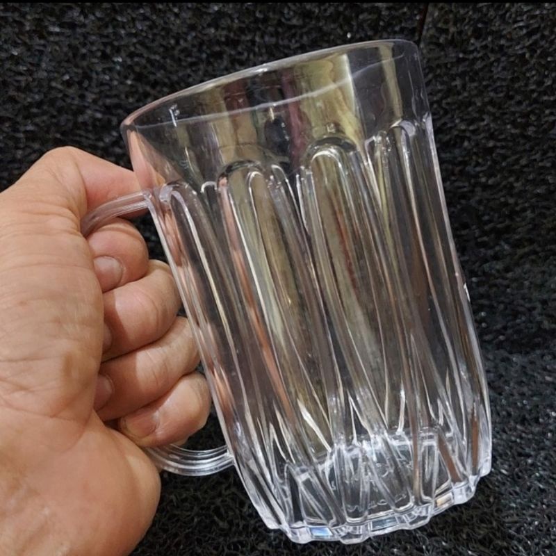 GELAS GAGANG MIKA/GELAS MINUM/GELAS ES