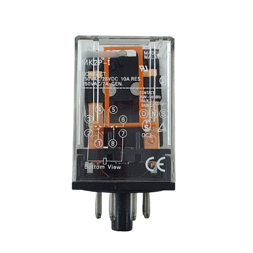 Relay MK2P DC 12V 8 pin Riley MK2P-I 12 Volt 8p 10a