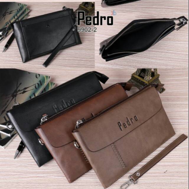Handbag Pedro Bahan Kulit Dompet Panjang Kualitas Premium Grosir Tas Batam Impor Murah