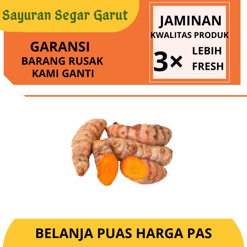 

Kunyit/Koneng Gede Bumbu Masak 250gr by Sayuran Segar Garut