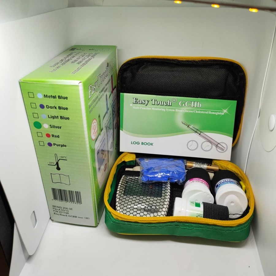 Easy Touch GCHB 3in1 Alat Tes cek Hemoglobin Darah EasyTouch 3 in 1