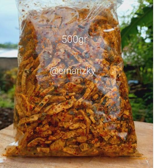 

⚡ERBA MURAH 500 gr BASRENG STICK CRISPY VIRAL BUMBU BASAH REMPAH ASLI DAUN JERUK/HALAL termurah se indonesia