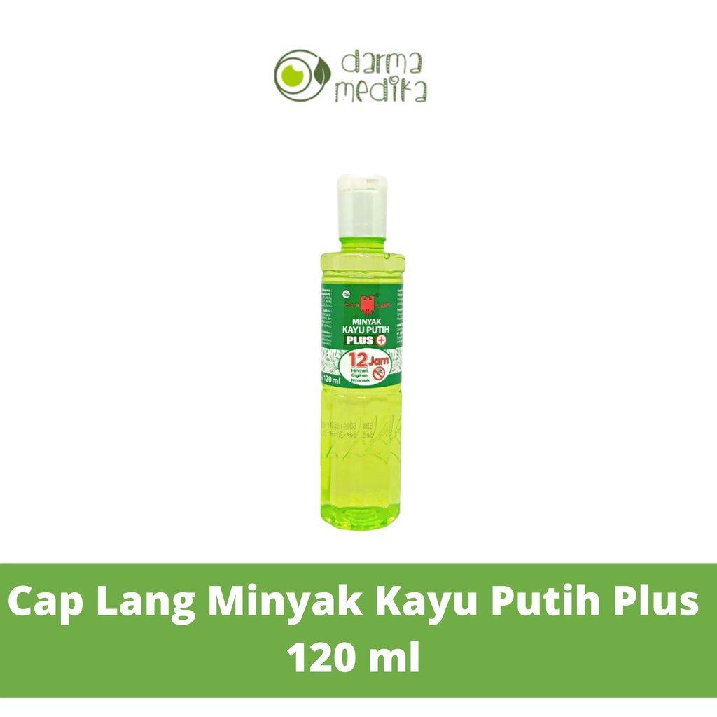 Minyak kayu putih plus Cap lang 120ml 120 ml