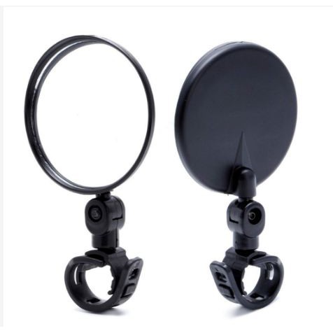 [SPIONONTEL] - RUTVEING Kaca Spion Sepeda Bike Blindspot Rearview 1PCS - HF00954 - Black