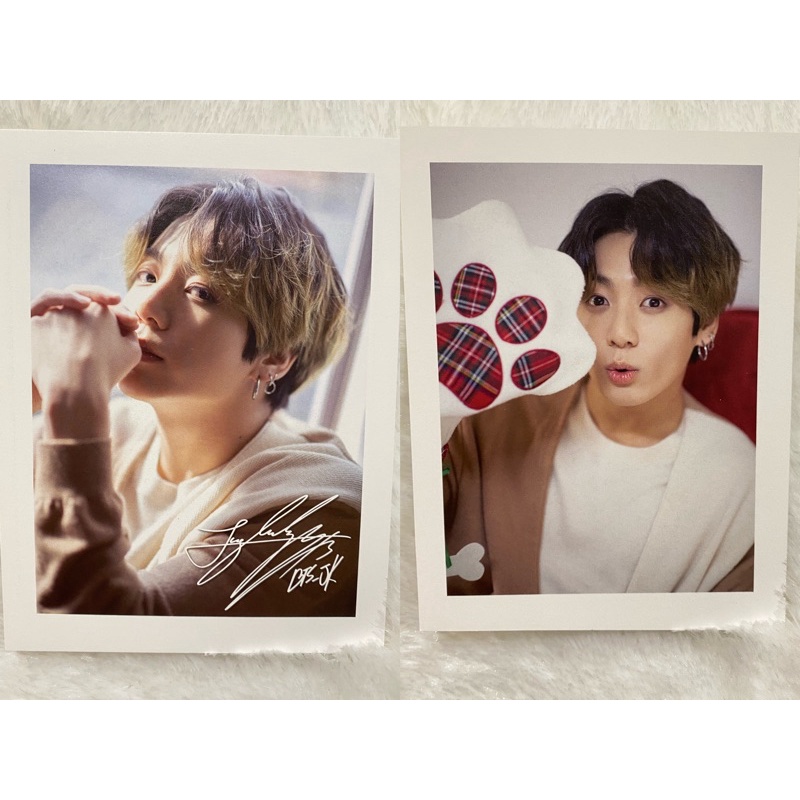 (3) BTS dicon JK jungkook postcard photo sharing OFFICIAL | posca pc poca photocard japan