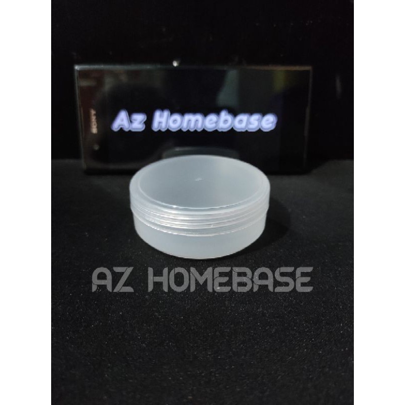 Pot Lulur 50gr Natural - Pot Lulur 50 gram Transparan - Pot Lulur 50 gr Bening