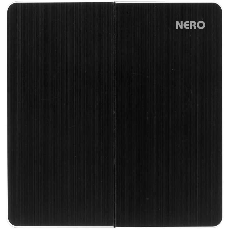 SAKLAR DOUBLE SAKLAR SERI NERO TITANIUM BLACK NERO V111621-B