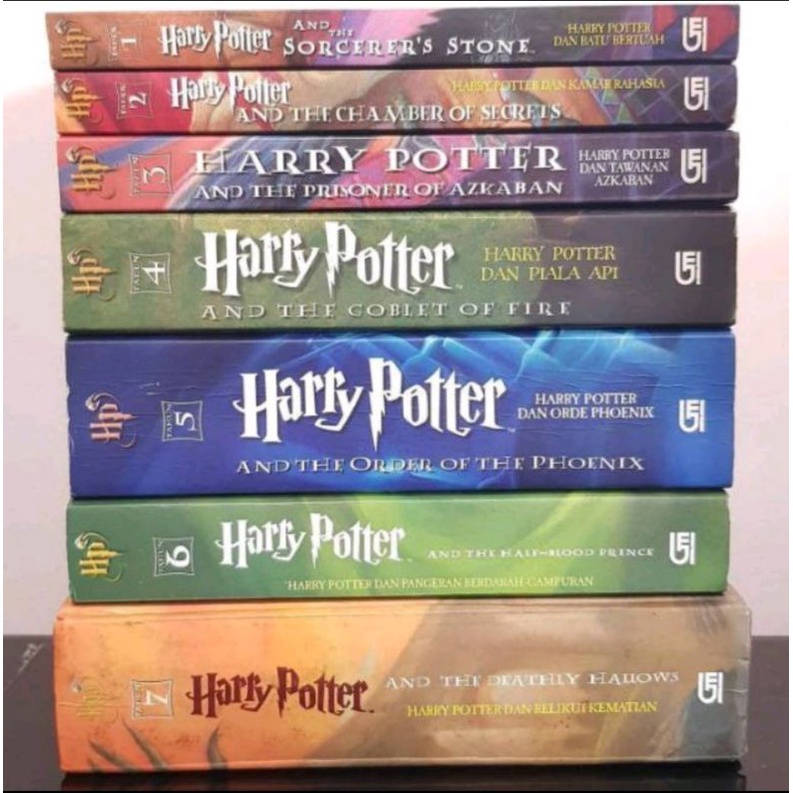 Jual HARRY POTTER FULL SET 7 JILID Terbaru | Shopee Indonesia