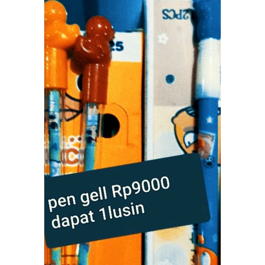 PEN GELL LUCU 12PCS