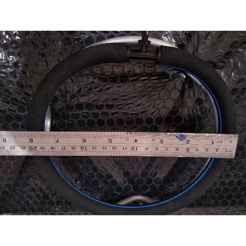 Selang uniring/Airator 16mm dengan conektor tee 8/11 ke 4/7mm + pemberat/kedudukan Selang Uniring/Ai