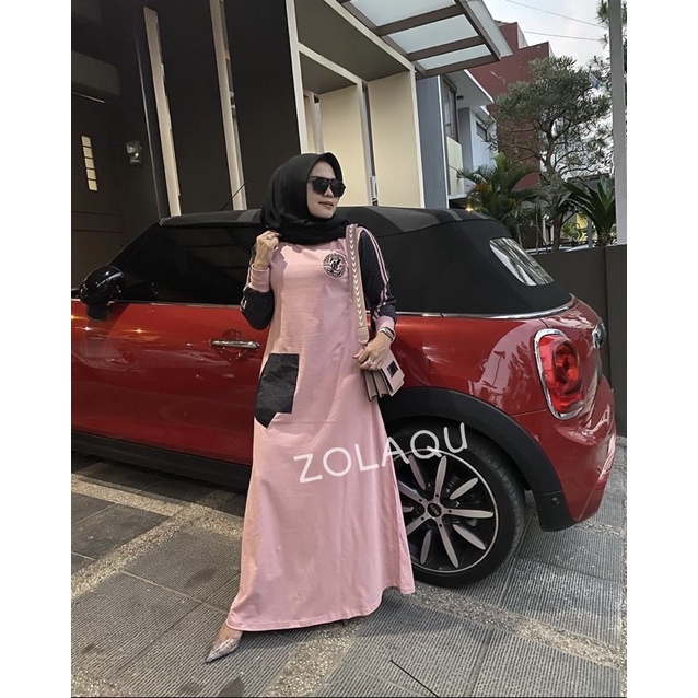 Gamis Pink Zolaqu Original