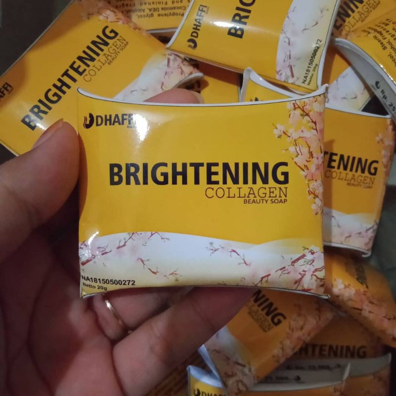 Dhaffi BRIGHTENING COLLAGEN BEAUTY SOAP - Sabun Wajah