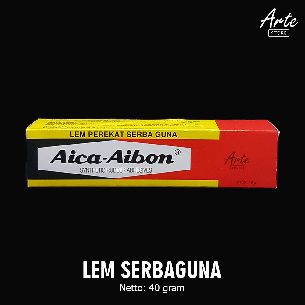 Lem Serbaguna Aica Aibon Tube 40 gr